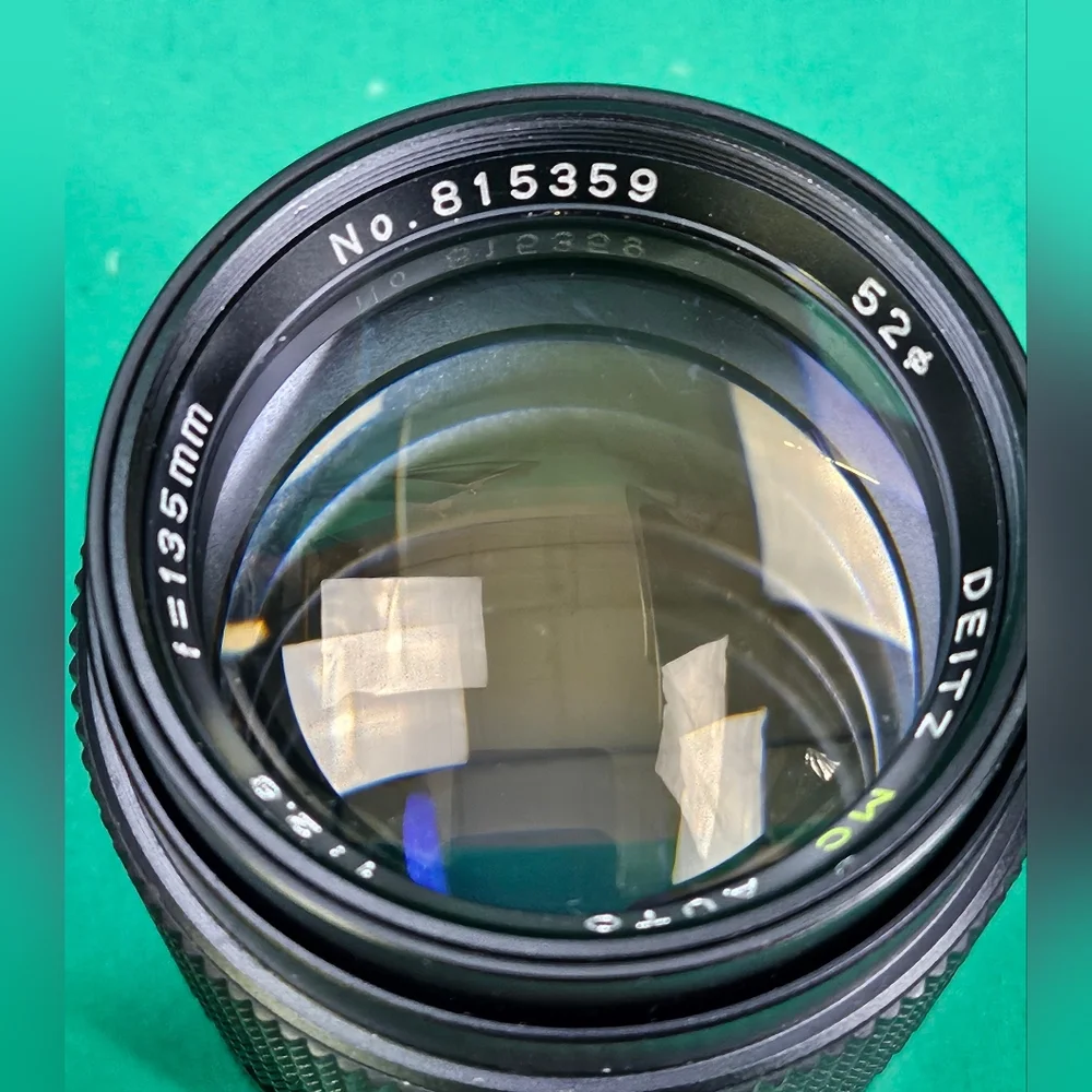 Deitz 135mm MC Zoom 1:2.8 Camera Lens Canon FD Mount‎ With Case No. 815359